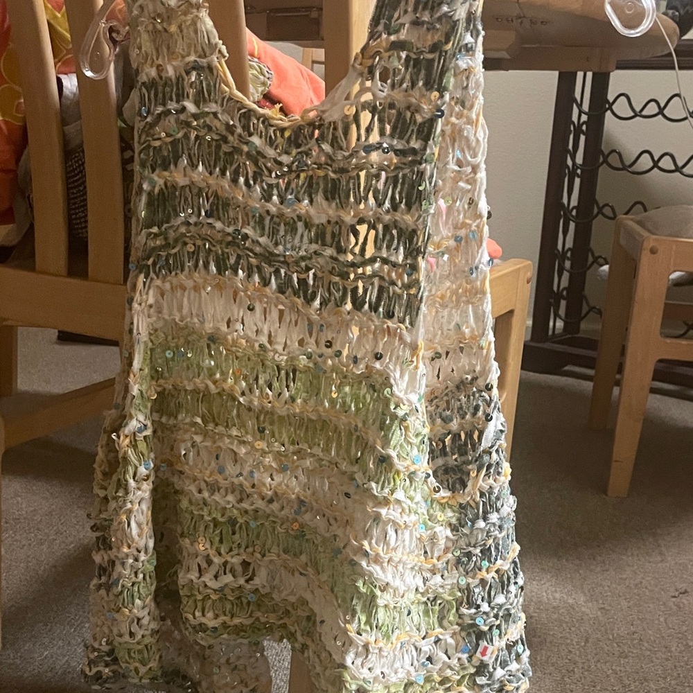 Free People  Knit Vest with Sequins - Picture 6 of 7